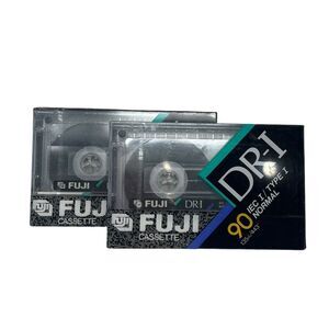 Lot 2 Fuji DR-I 90‎ IEC Type I  Normal Blank Cassette Tapes NEW - SEALED